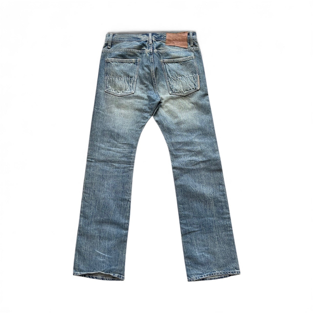 Jean bleu droit vintage Denim Craft