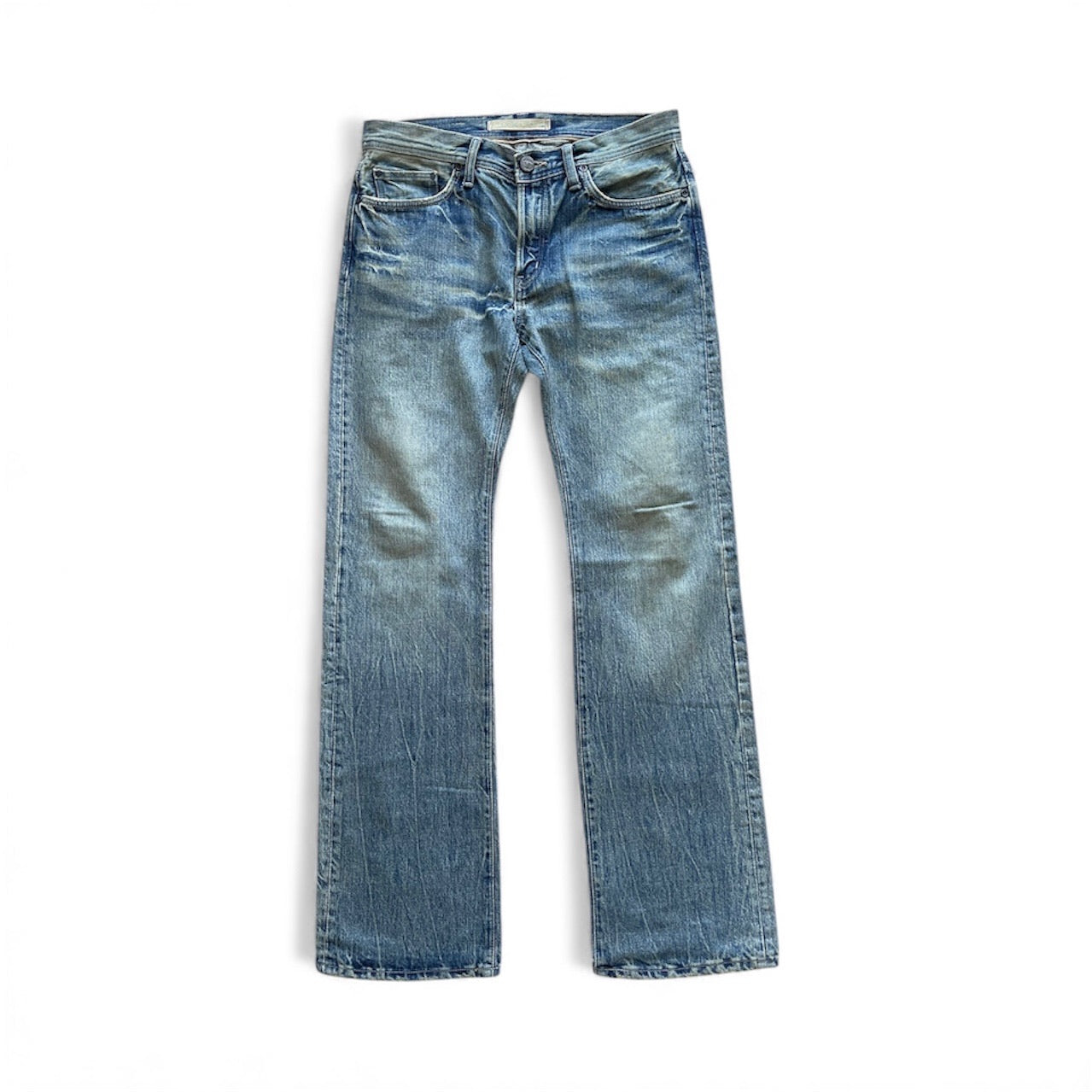 Jean bleu droit vintage Denim Craft
